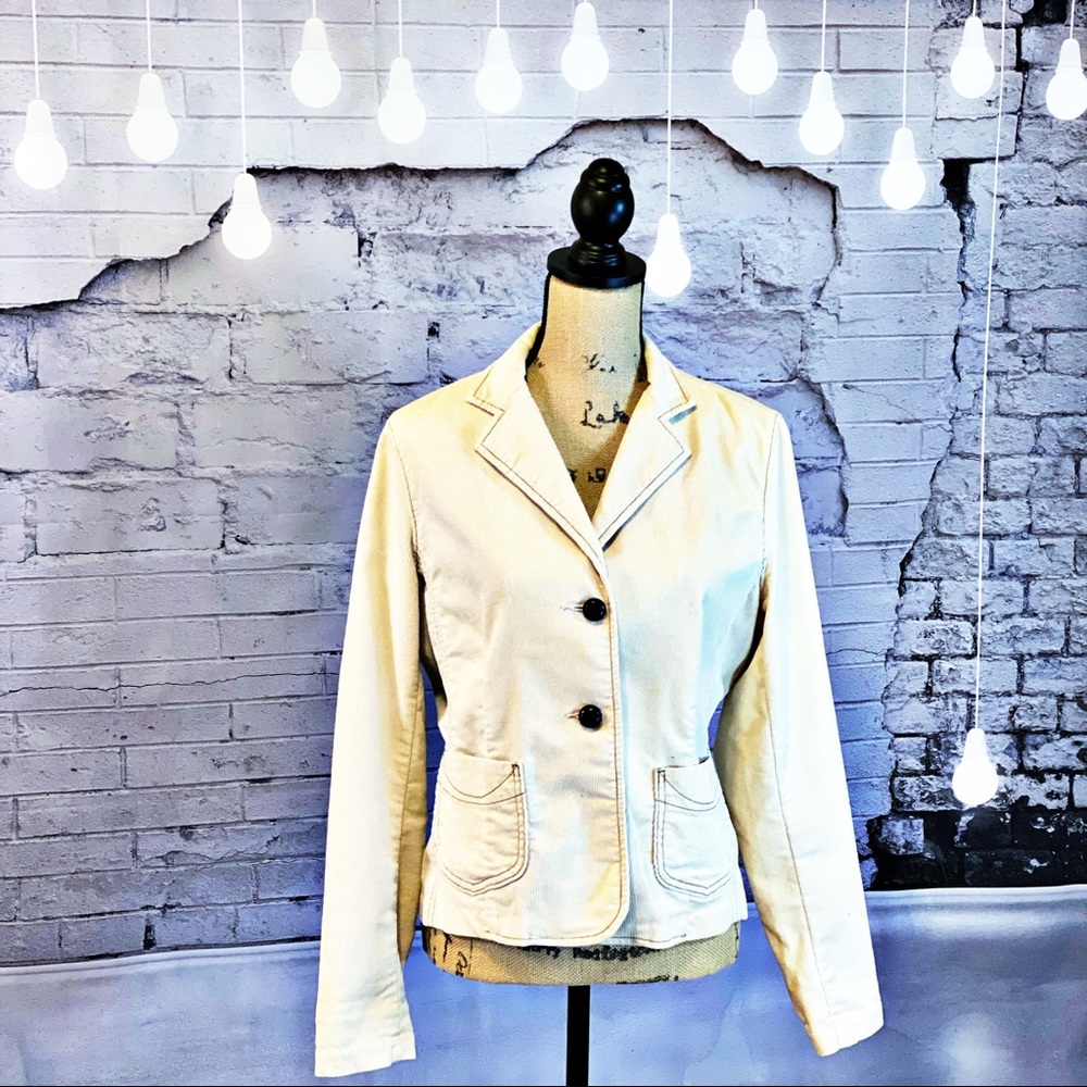 GAP Corduroy Stretch Fitted Blazer NWOT
